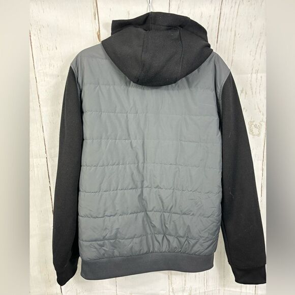 ‼️final must bundle‼️ Urban Pipeline Boys Hoodie Zip Jacket Gray Black - Picture 3 of 6